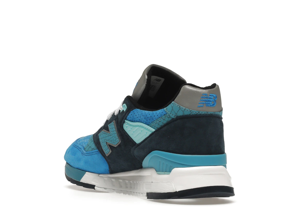 Vue 25 de New Balance 998 Fishing Blue