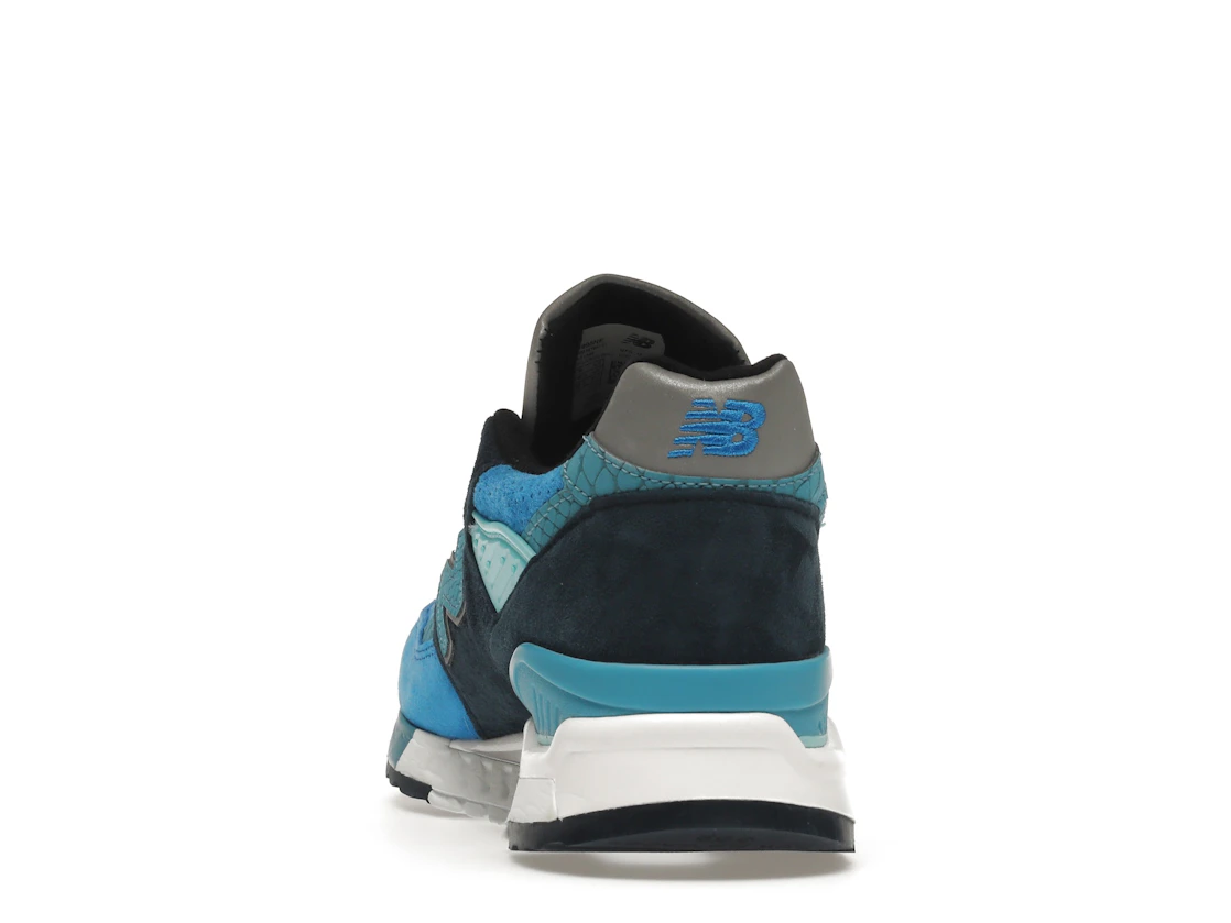 Vue 27 de New Balance 998 Fishing Blue