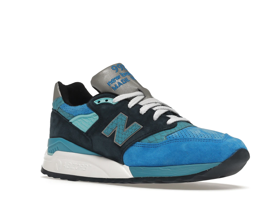Vue 5 de New Balance 998 Fishing Blue