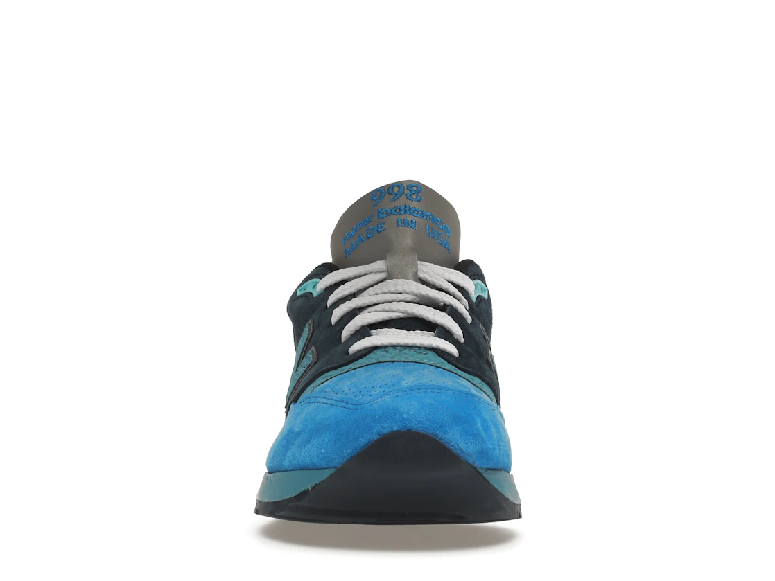 Vue 10 de New Balance 998 Fishing Blue