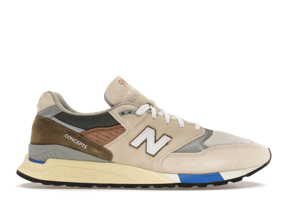 Vue 1 de New Balance 998 MiUSA Concepts C-Note 10th Anniversary (2023)
