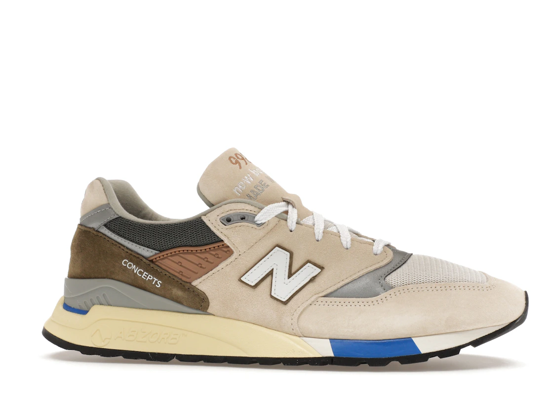 Vue 2 de New Balance 998 MiUSA Concepts C-Note 10th Anniversary (2023)