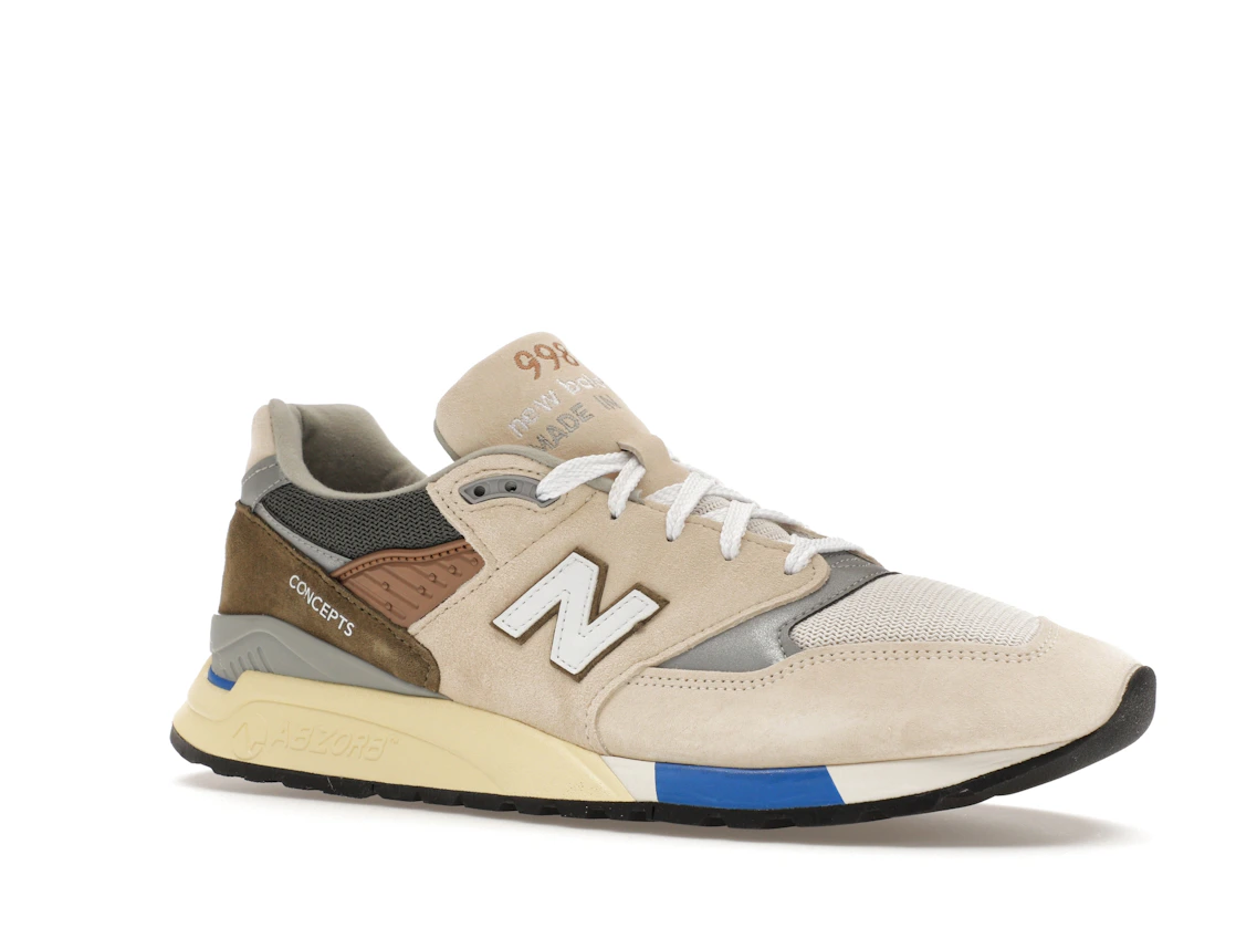 Vue 4 de New Balance 998 MiUSA Concepts C-Note 10th Anniversary (2023)