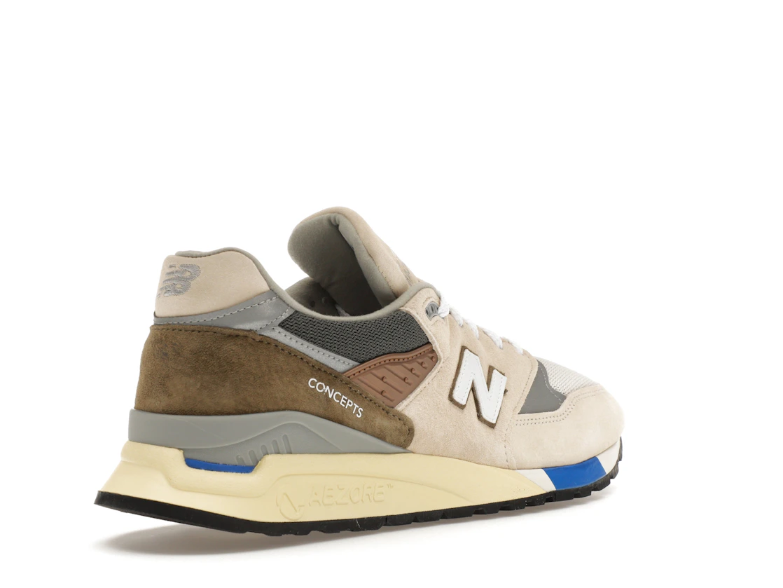 Vue 32 de New Balance 998 MiUSA Concepts C-Note 10th Anniversary (2023)