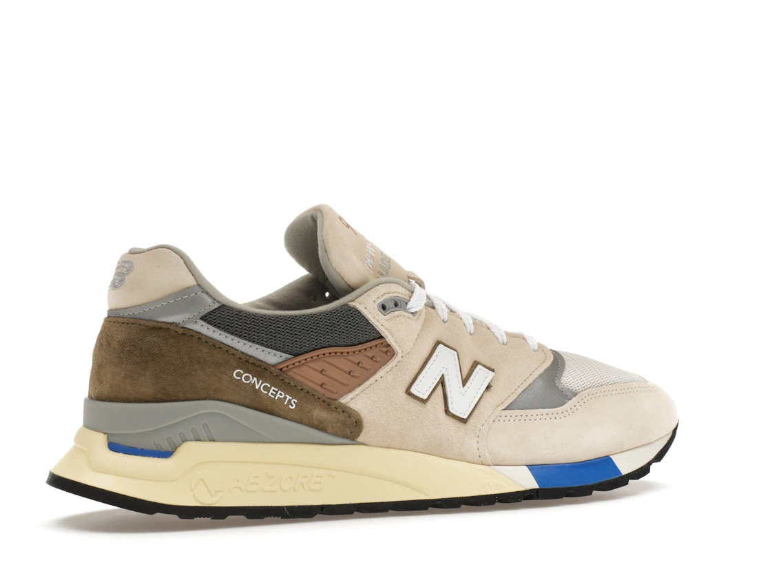 Vue 34 de New Balance 998 MiUSA Concepts C-Note 10th Anniversary (2023)