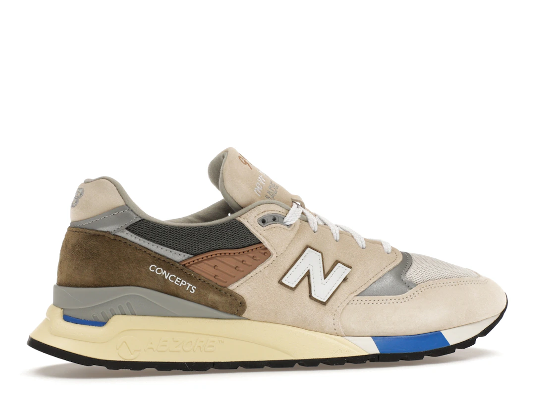 Vue 35 de New Balance 998 MiUSA Concepts C-Note 10th Anniversary (2023)