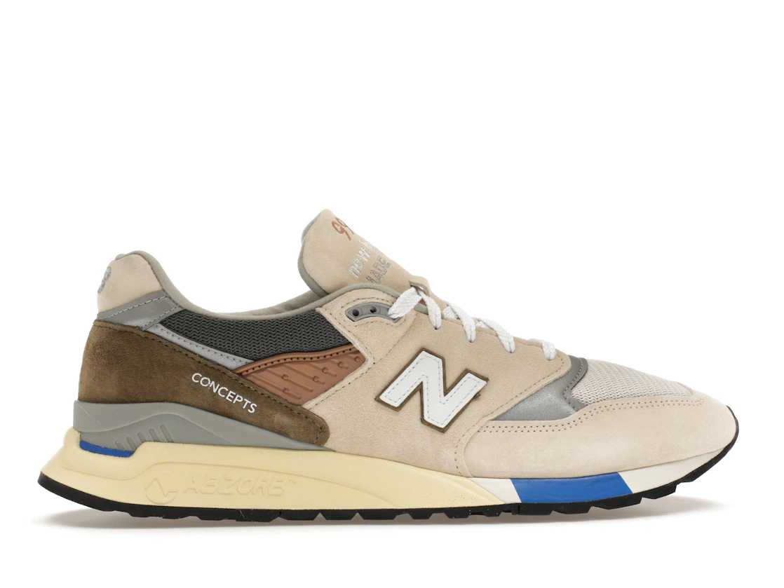 Vue 36 de New Balance 998 MiUSA Concepts C-Note 10th Anniversary (2023)