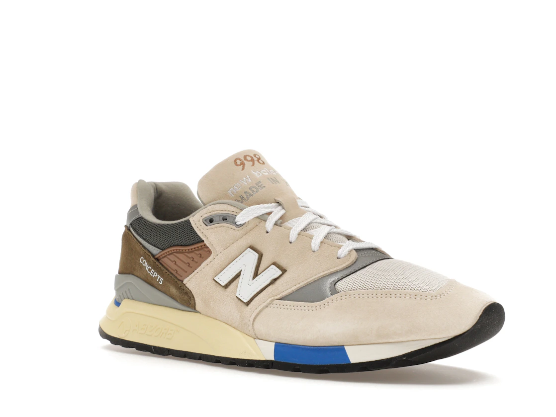Vue 5 de New Balance 998 MiUSA Concepts C-Note 10th Anniversary (2023)