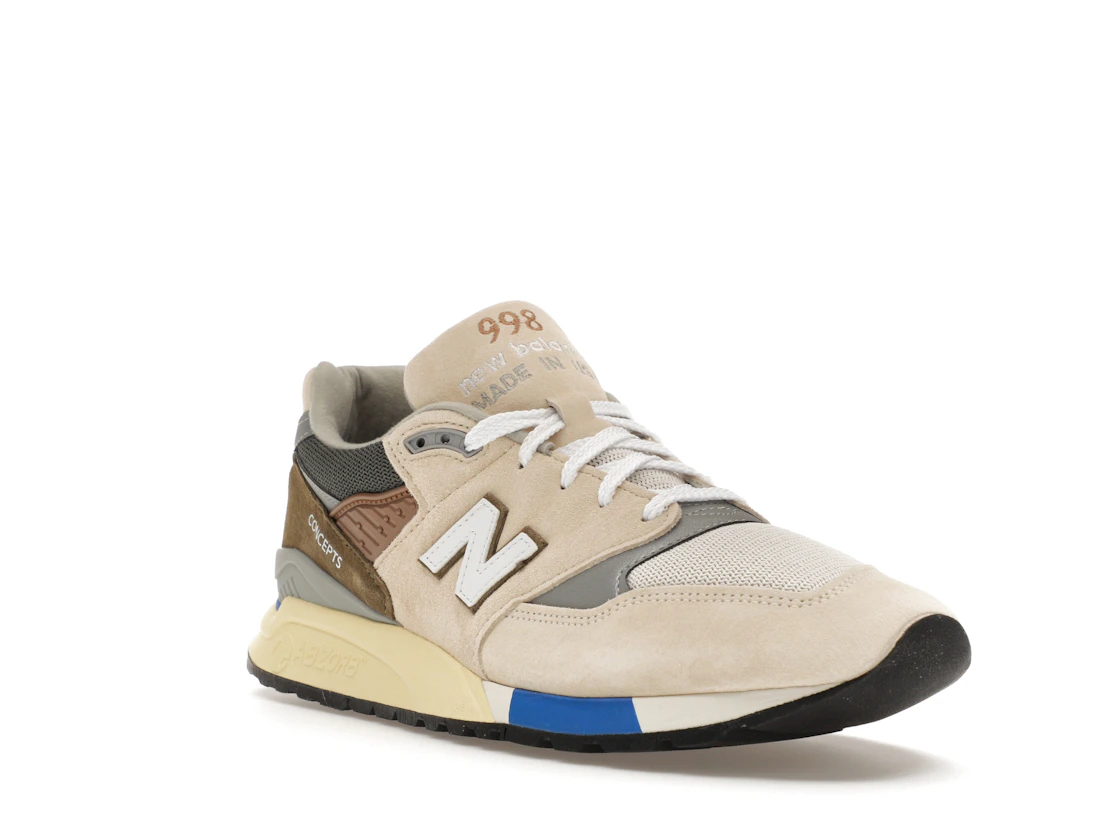 Vue 6 de New Balance 998 MiUSA Concepts C-Note 10th Anniversary (2023)