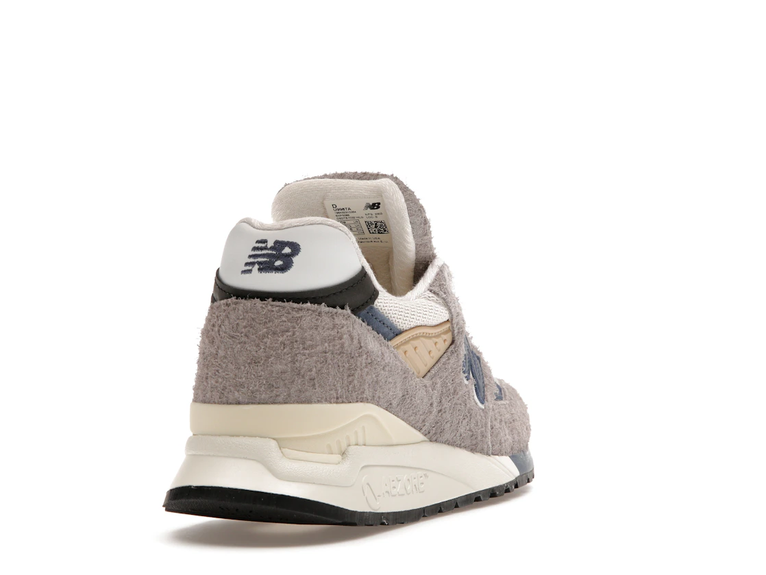 Vue 30 de New Balance 998 MiUSA Grey Day (2023)