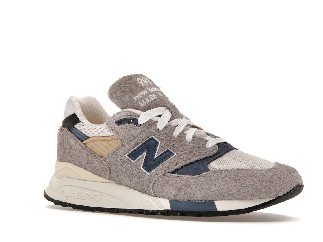 Vue 4 de New Balance 998 MiUSA Grey Day (2023)