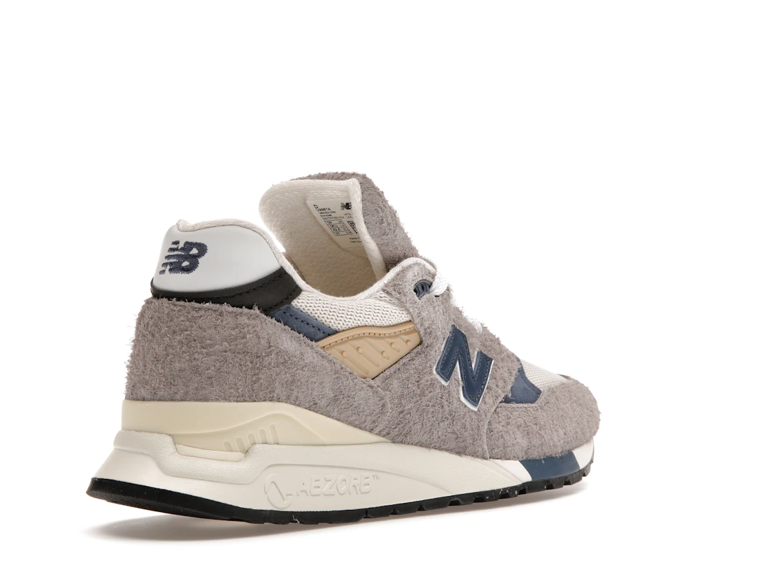 Vue 32 de New Balance 998 MiUSA Grey Day (2023)