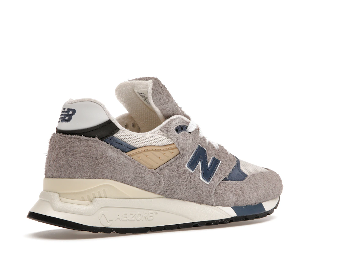 Vue 33 de New Balance 998 MiUSA Grey Day (2023)