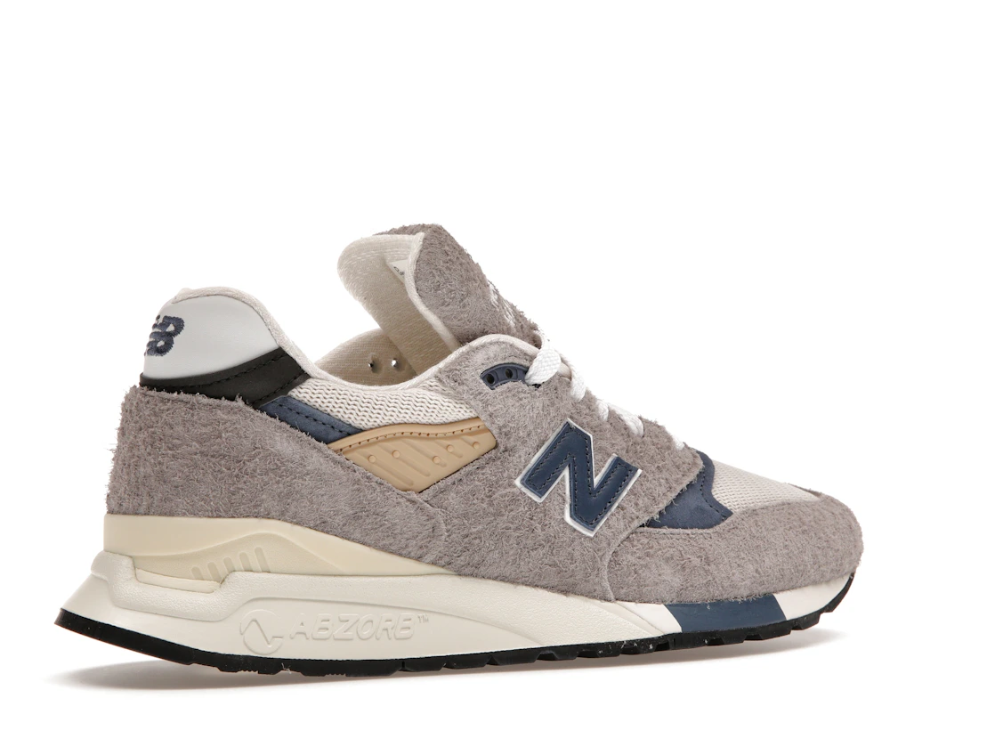 Vue 34 de New Balance 998 MiUSA Grey Day (2023)