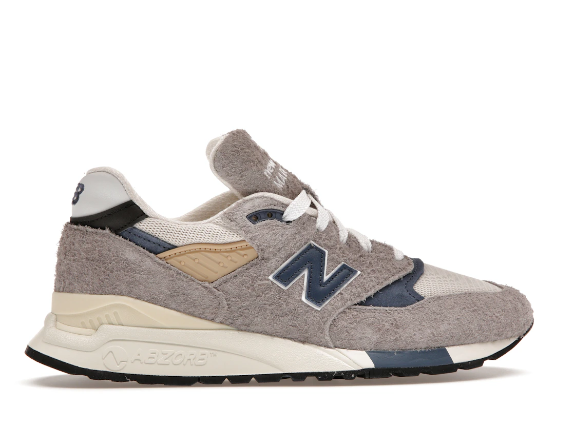 Vue 36 de New Balance 998 MiUSA Grey Day (2023)