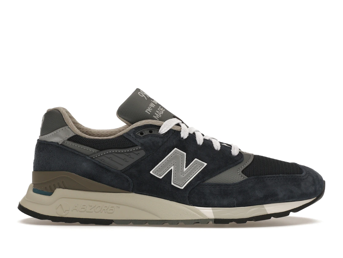 Vue 1 de New Balance 998 MiUSA Navy Grey