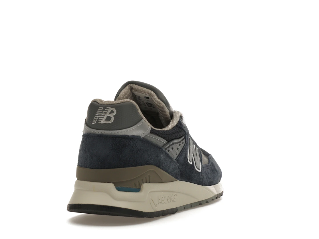 Vue 30 de New Balance 998 MiUSA Navy Grey