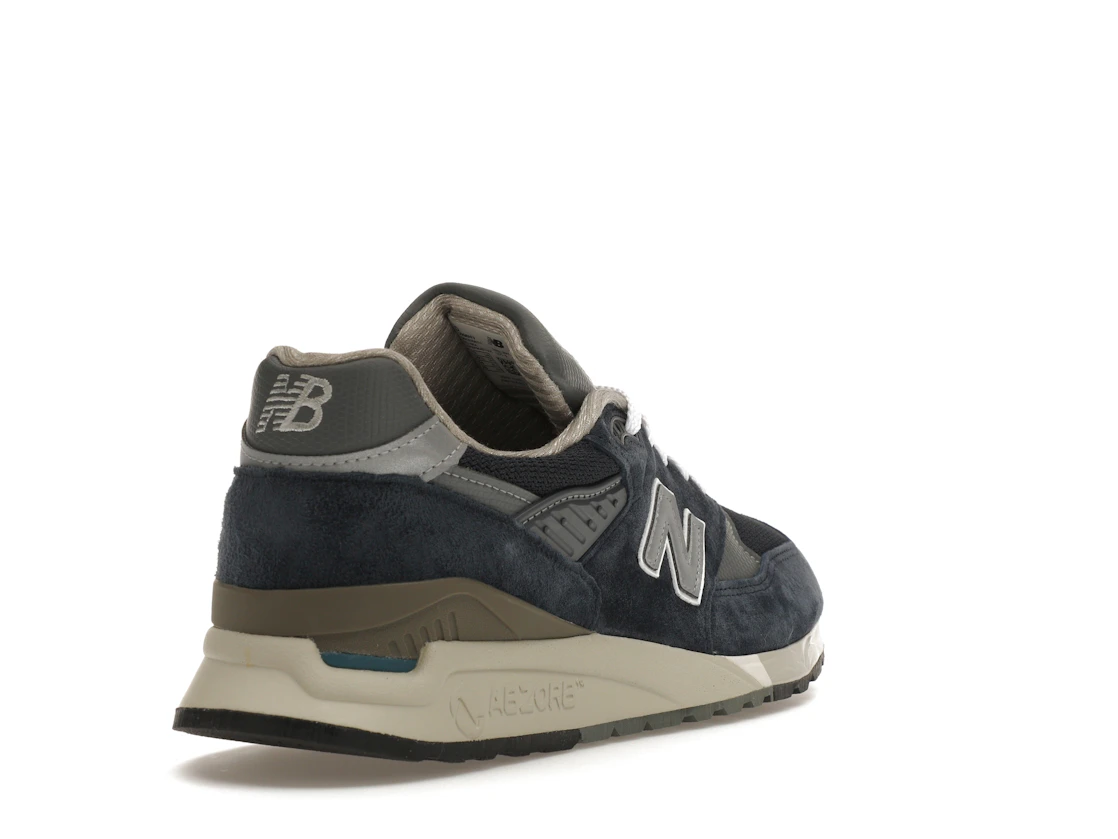 Vue 31 de New Balance 998 MiUSA Navy Grey