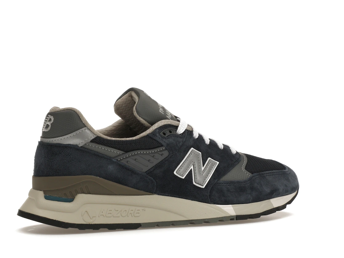 Vue 34 de New Balance 998 MiUSA Navy Grey