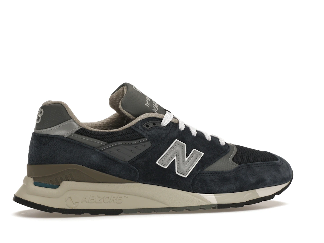 Vue 35 de New Balance 998 MiUSA Navy Grey