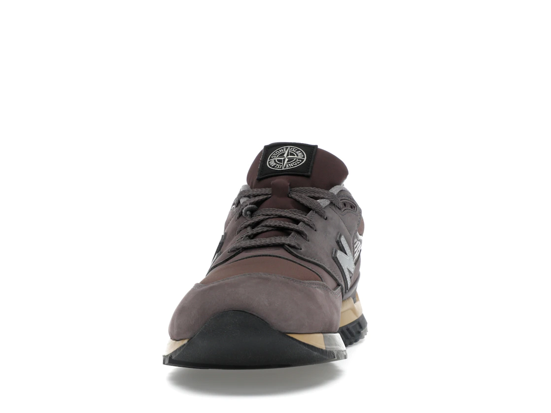 Vue 11 de New Balance 998 MiUSA Stone Island Raso Gommato
