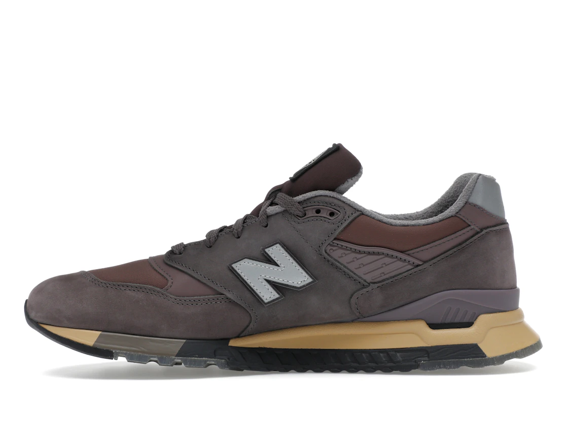 Vue 19 de New Balance 998 MiUSA Stone Island Raso Gommato