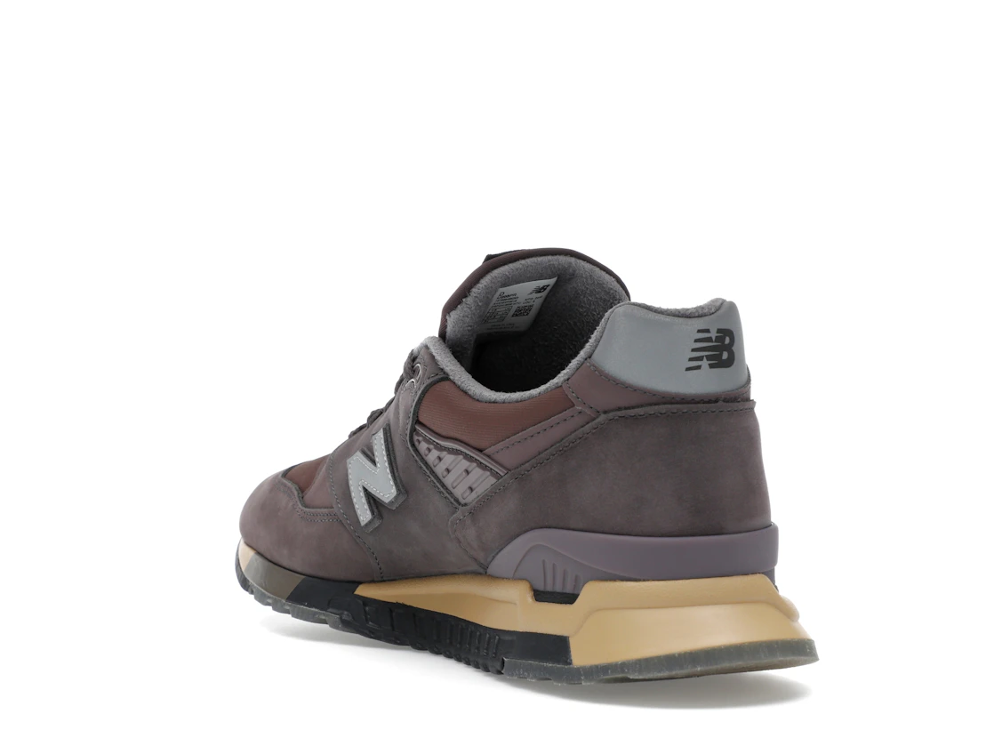 Vue 25 de New Balance 998 MiUSA Stone Island Raso Gommato