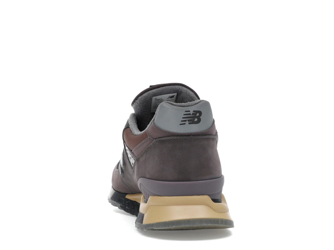 Vue 27 de New Balance 998 MiUSA Stone Island Raso Gommato