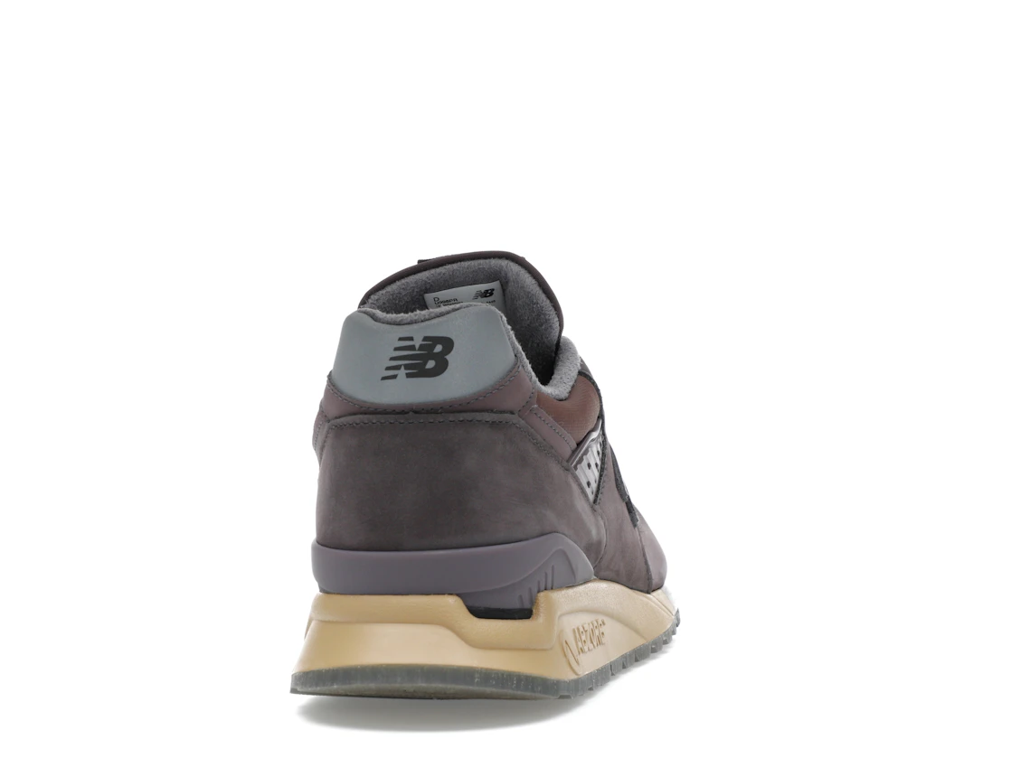 Vue 29 de New Balance 998 MiUSA Stone Island Raso Gommato