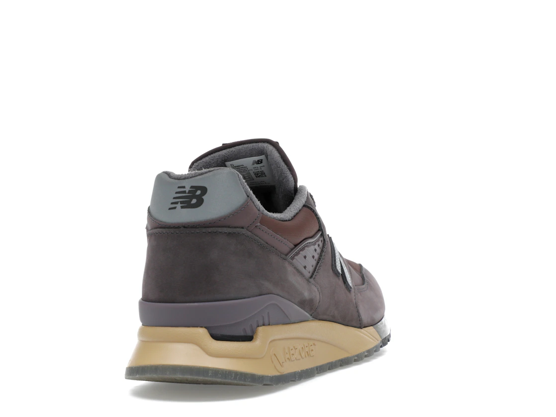 Vue 30 de New Balance 998 MiUSA Stone Island Raso Gommato