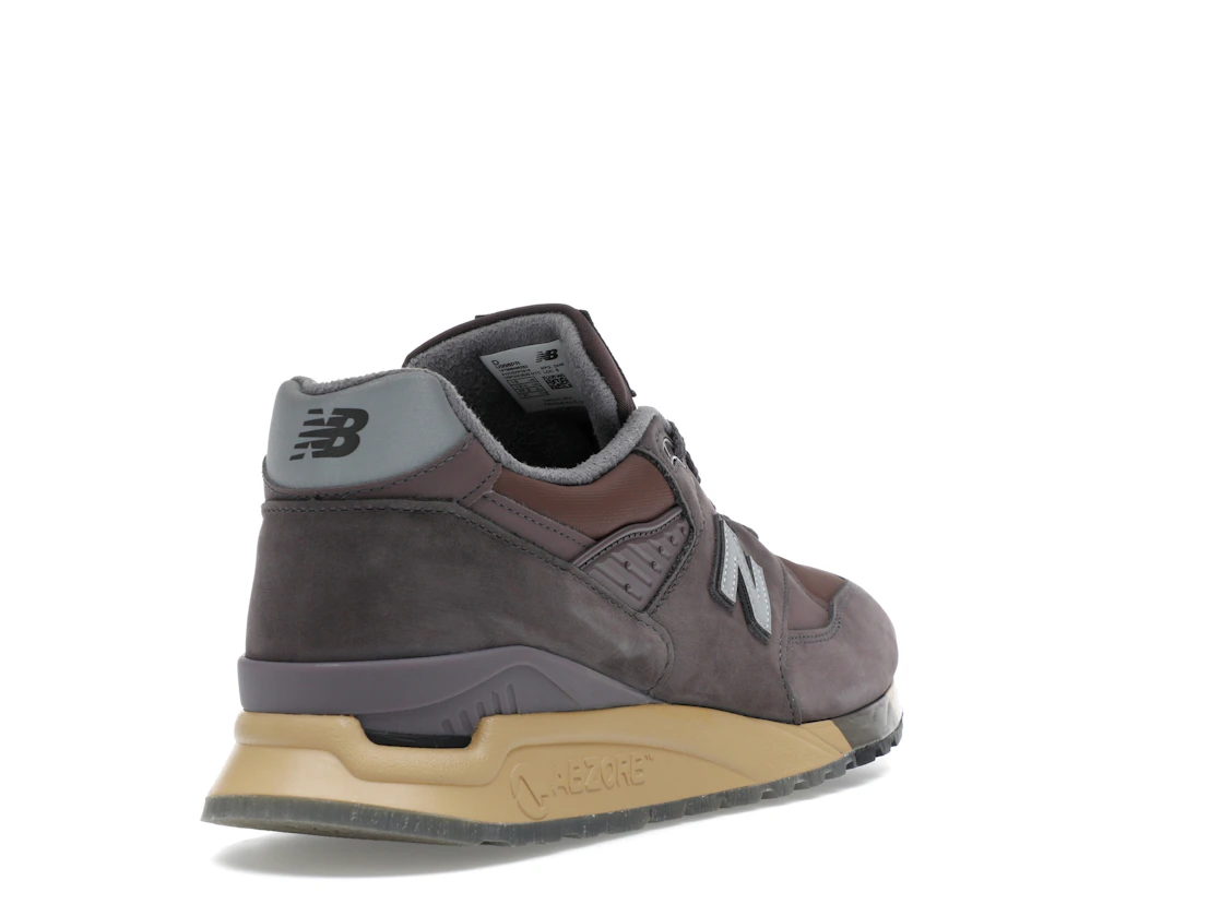 Vue 31 de New Balance 998 MiUSA Stone Island Raso Gommato