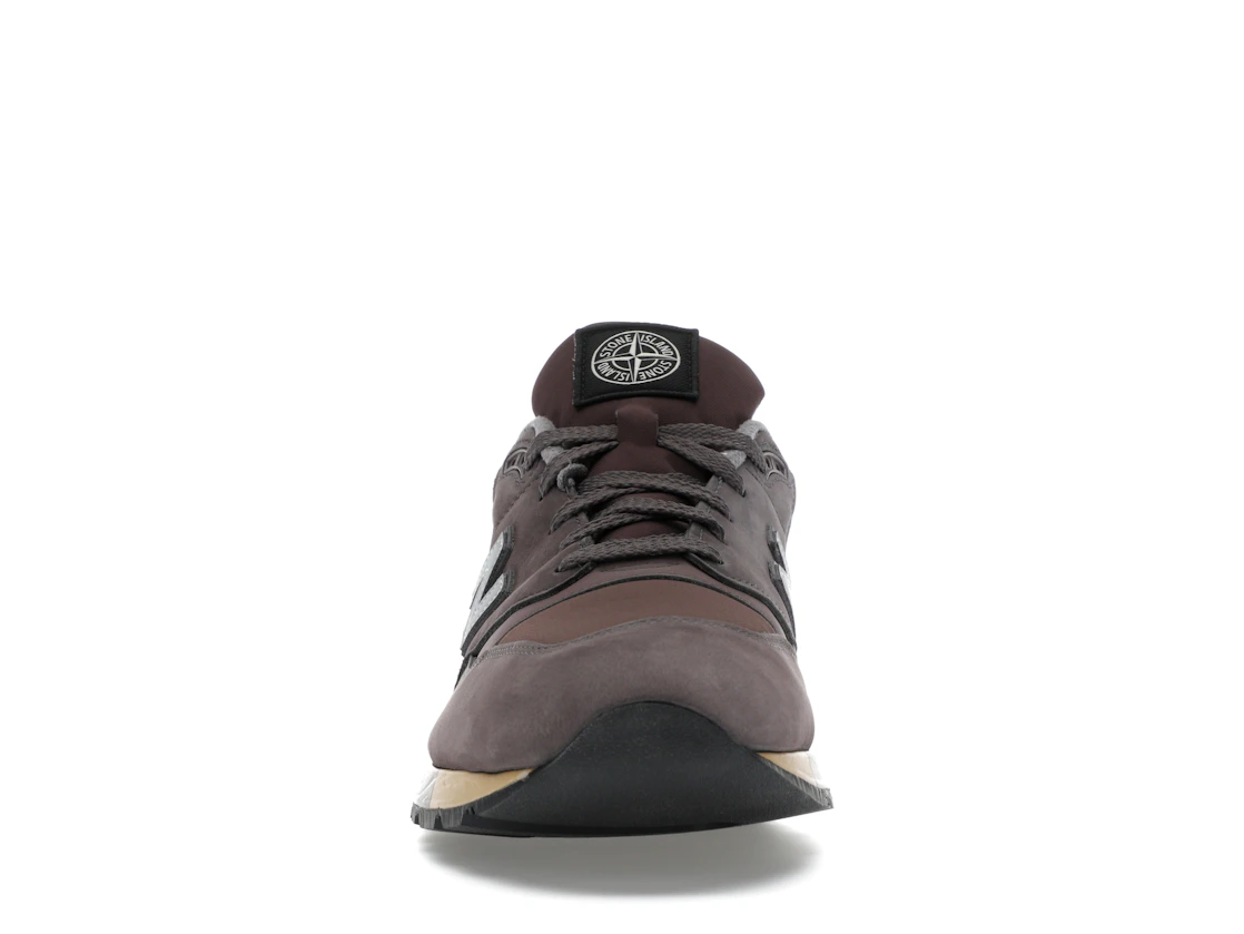 Vue 10 de New Balance 998 MiUSA Stone Island Raso Gommato