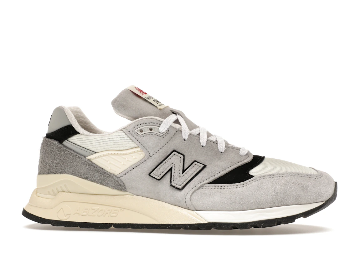 Vue 2 de New Balance 998 MiUSA Teddy Santis Grey Cream