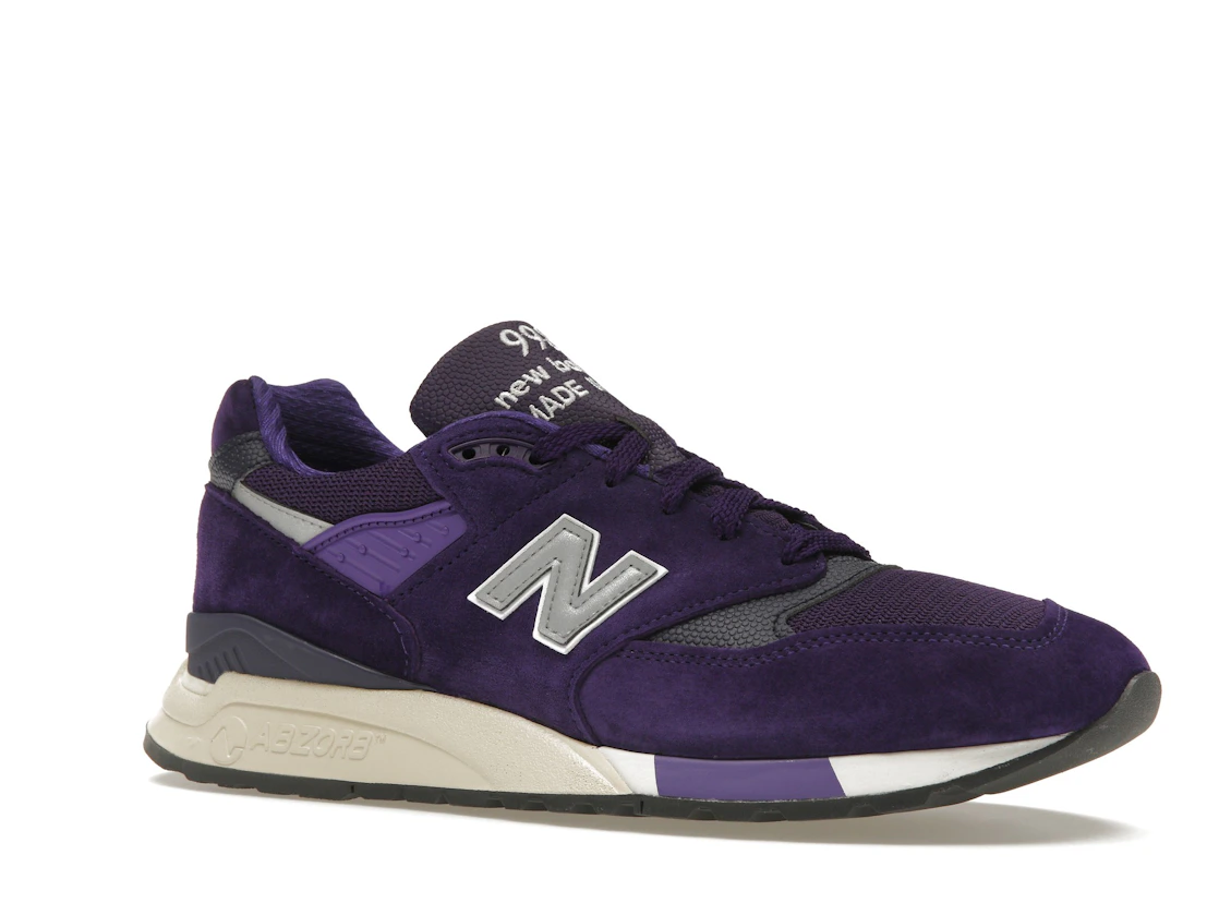 Vue 4 de New Balance 998 MiUSA Teddy Santis Plum Purple