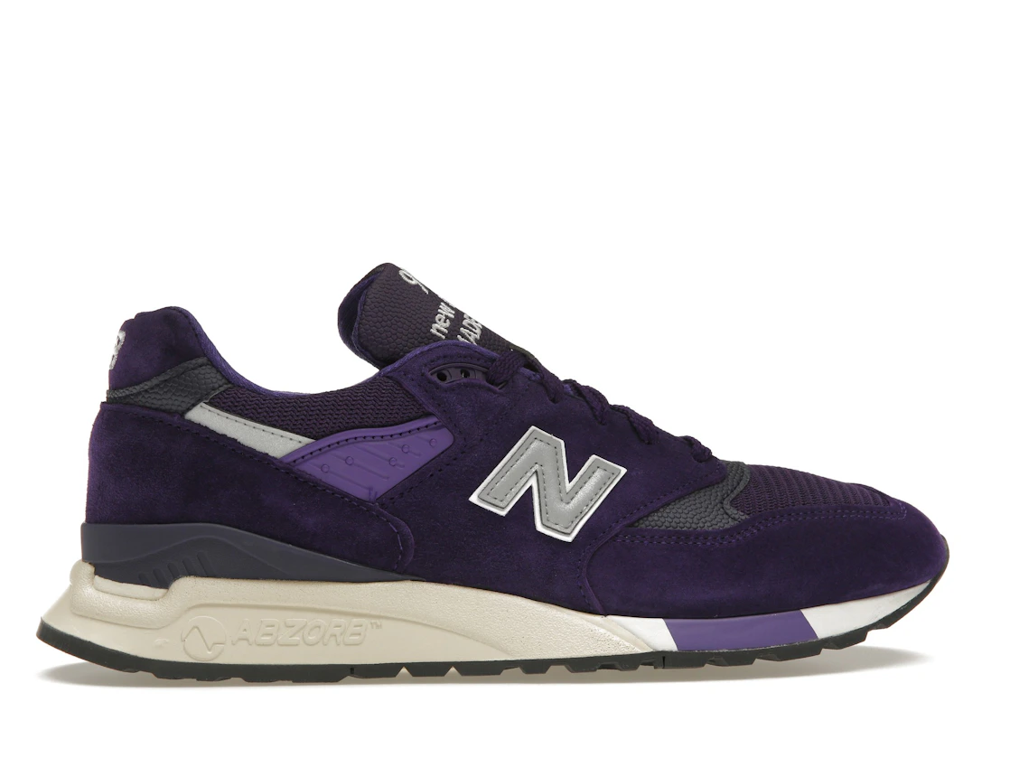 Vue 36 de New Balance 998 MiUSA Teddy Santis Plum Purple