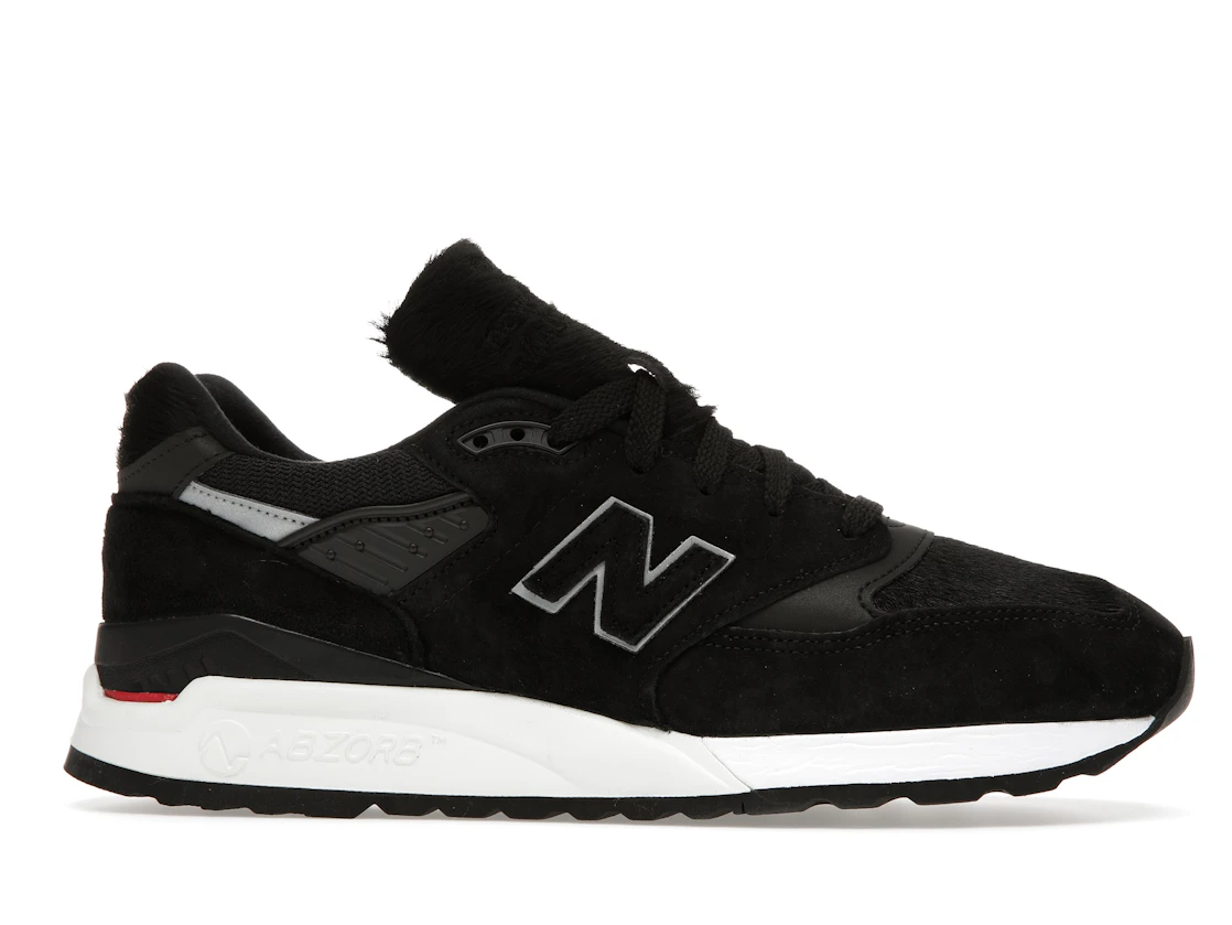 Vue 2 de New Balance 998 Pony Hair Black