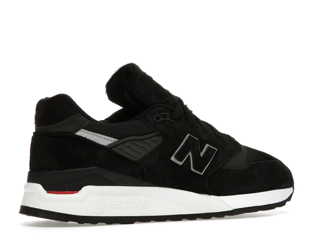 Vue 34 de New Balance 998 Pony Hair Black