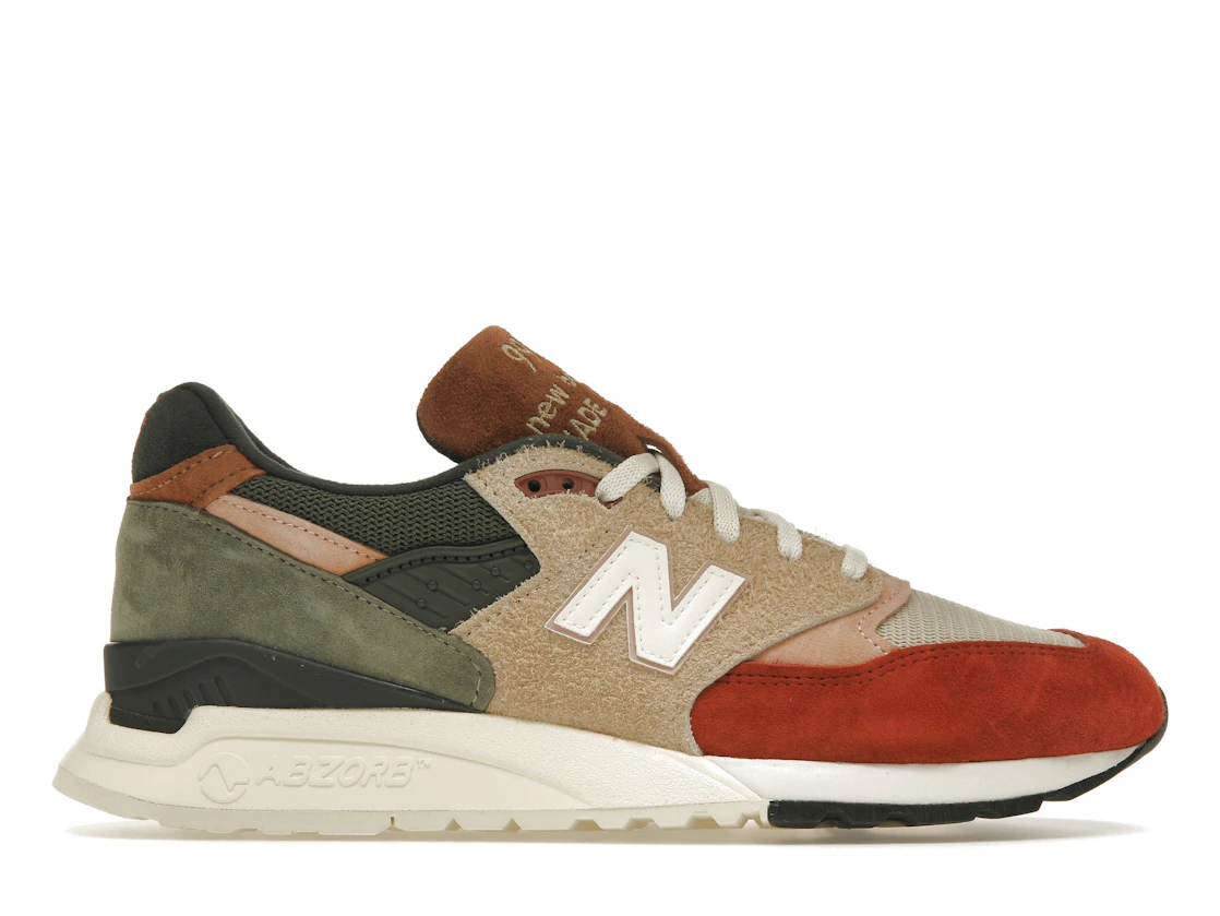 Vue 1 de New Balance 998 Ronnie Fieg & Frank Lloyd Wright Foundation Broadacre City Chutney