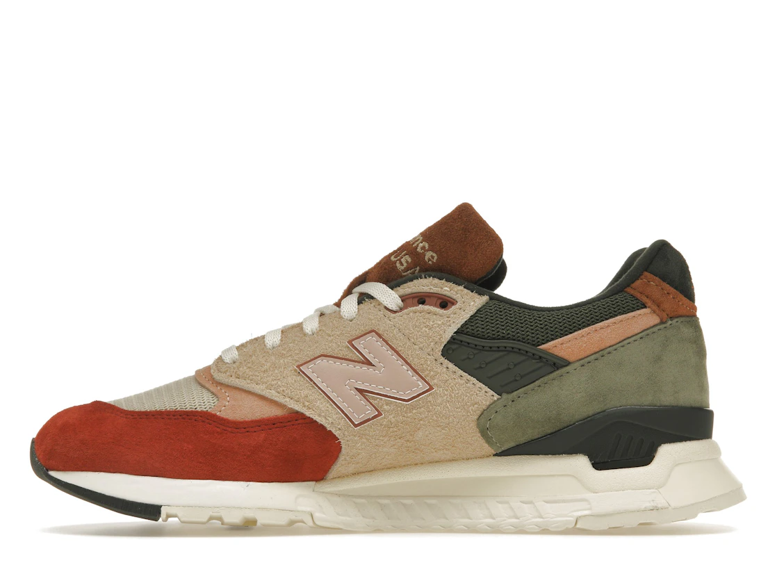 Vue 19 de New Balance 998 Ronnie Fieg & Frank Lloyd Wright Foundation Broadacre City Chutney