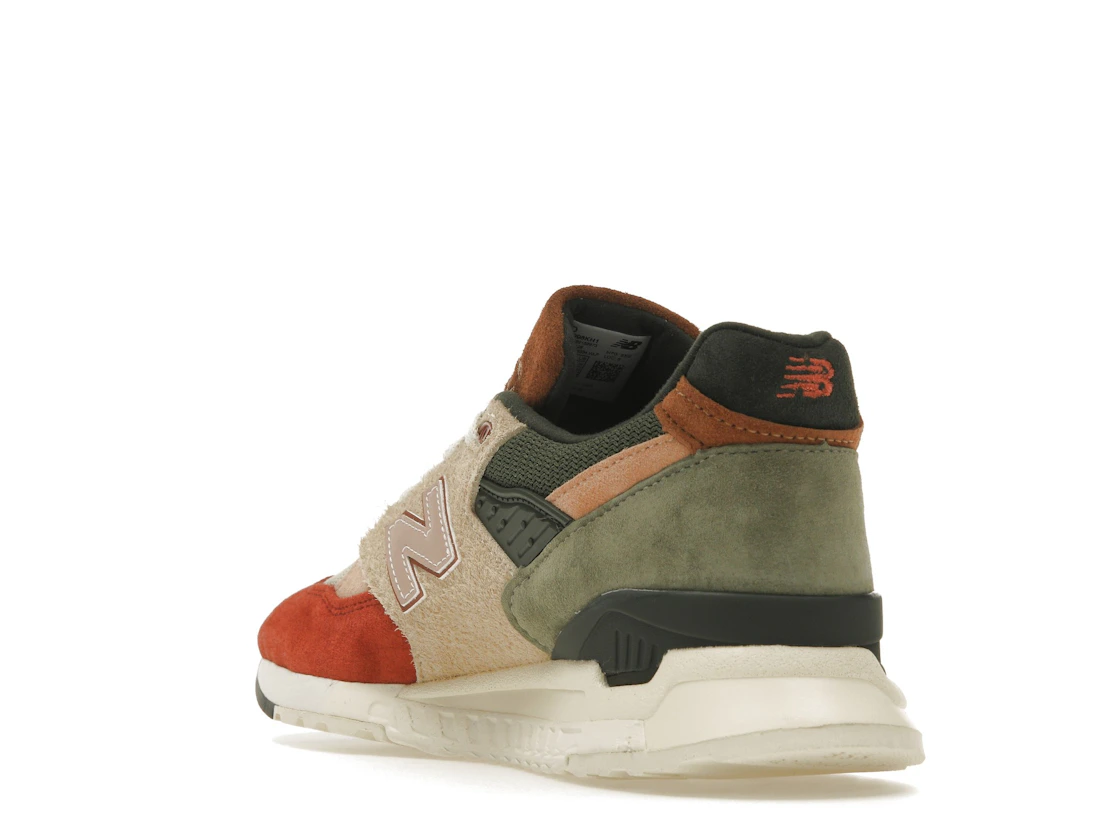 Vue 25 de New Balance 998 Ronnie Fieg & Frank Lloyd Wright Foundation Broadacre City Chutney