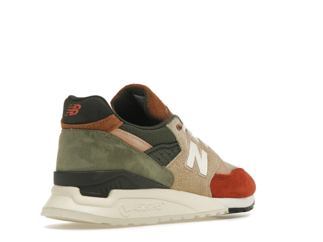 Vue 32 de New Balance 998 Ronnie Fieg & Frank Lloyd Wright Foundation Broadacre City Chutney