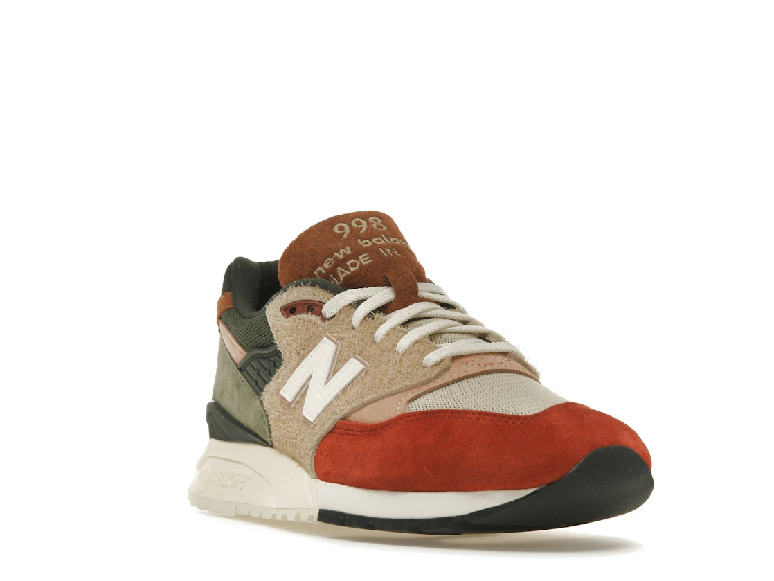 Vue 7 de New Balance 998 Ronnie Fieg & Frank Lloyd Wright Foundation Broadacre City Chutney
