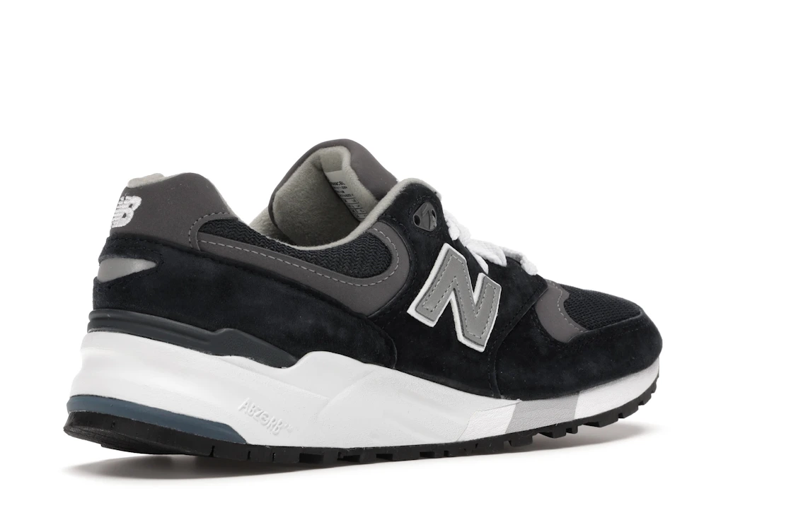 Vue 33 de New Balance 999 Navy Pewter