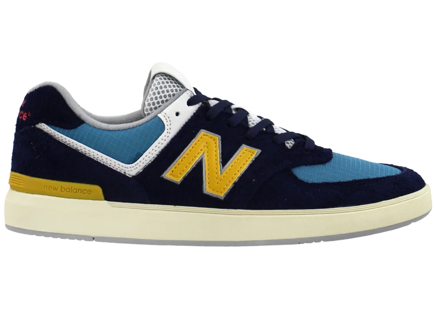 New Balance All Coasts 574 Navy Sunflower