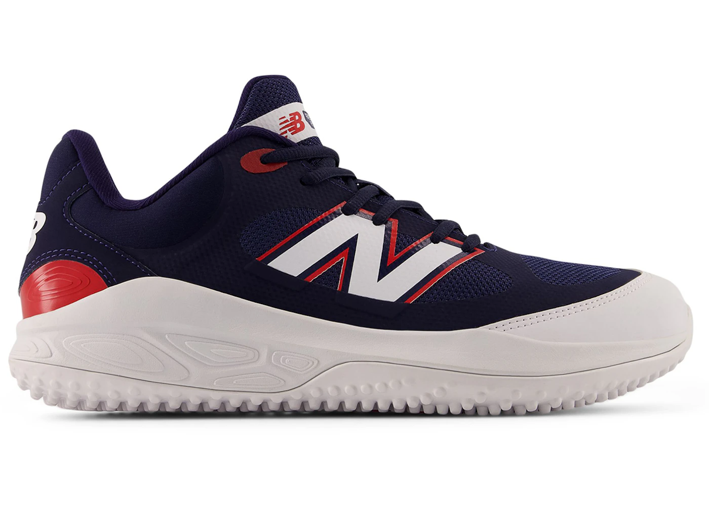New Balance Fresh Foam 3000v7 TurfTrainer White Team Red Team Navy