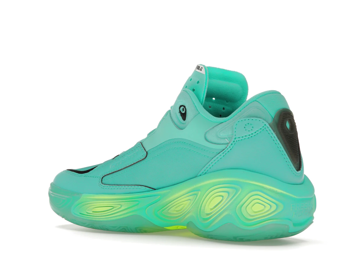 Vue 23 de New Balance Fresh Foam BB V2 Cyber Jade