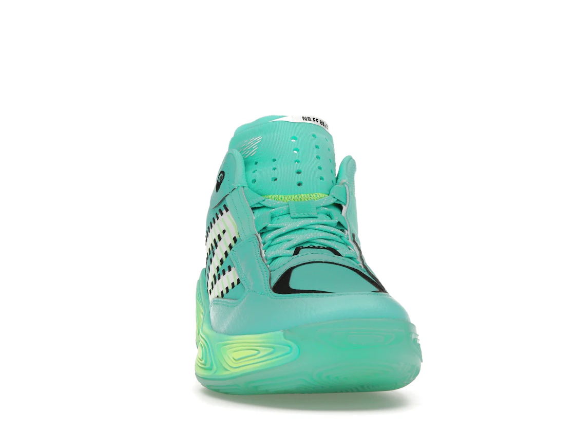 Vue 9 de New Balance Fresh Foam BB V2 Cyber Jade