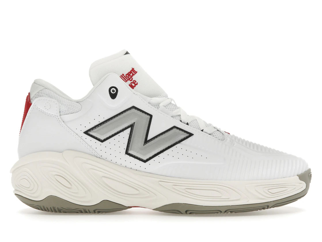 Vue 1 de New Balance Fresh Foam BB v2 White Sea Salt