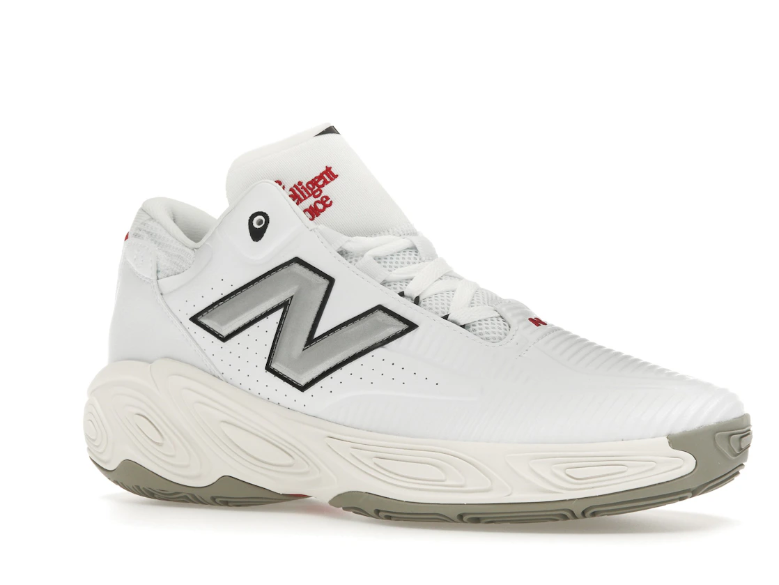 Vue 4 de New Balance Fresh Foam BB v2 White Sea Salt