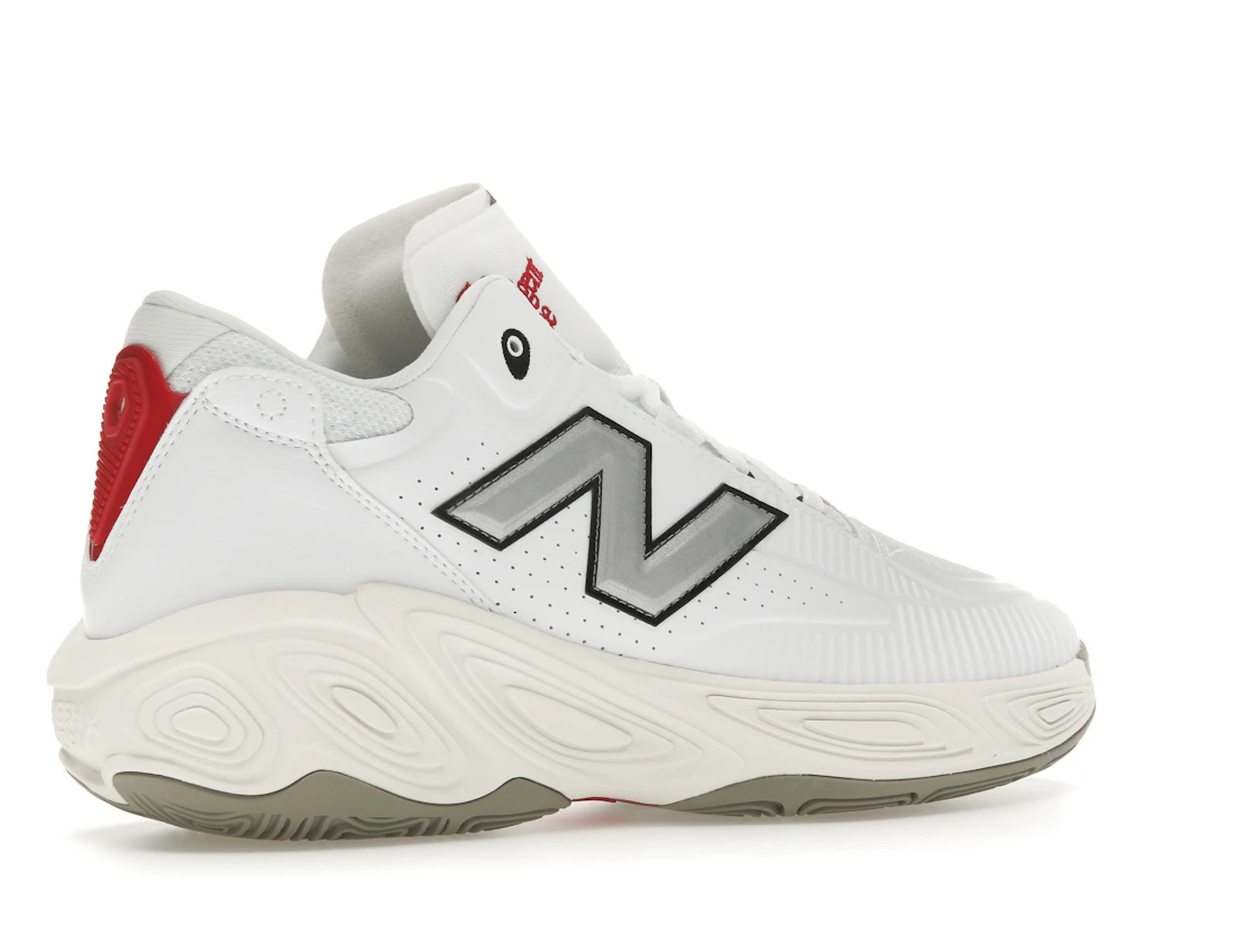 Vue 34 de New Balance Fresh Foam BB v2 White Sea Salt